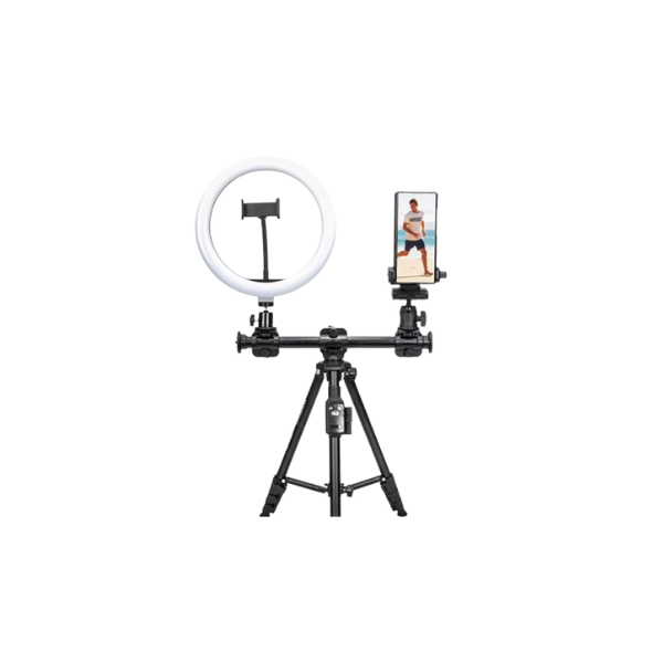 Kit 2 panneaux LED professionnels avec trépieds