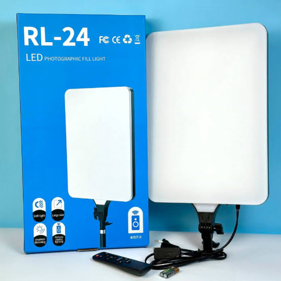 Ring light avec télécommande et trépied